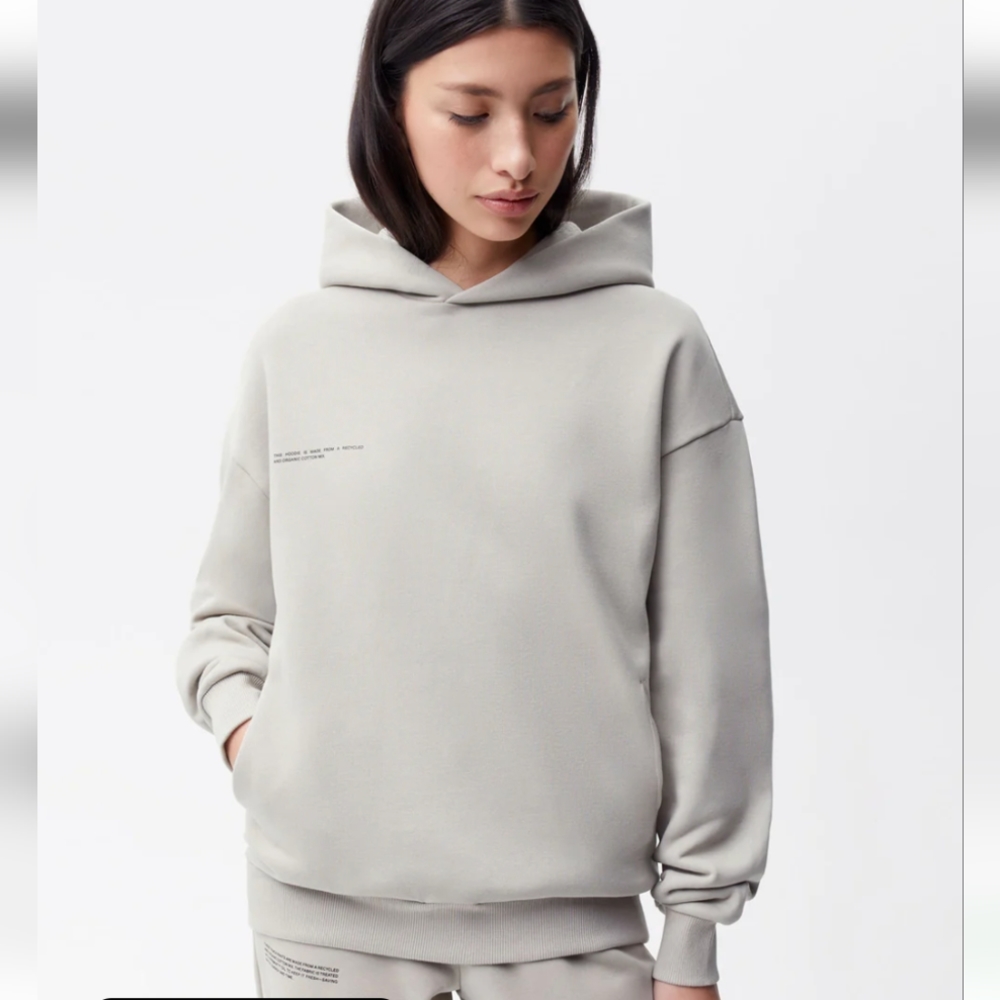 Like new Pangaia heavyweight hoodie in Sand